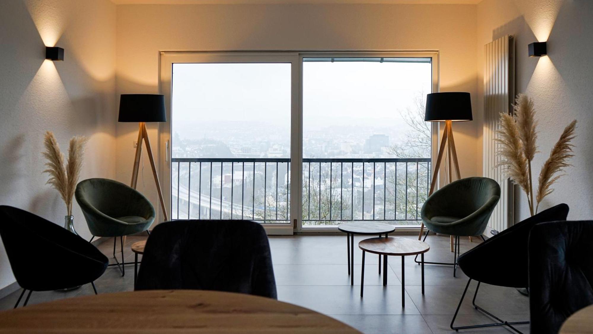 Si-View Doppelzimmer Mit Balkon Zimmer 1 - Hotel Siegen Extérieur photo