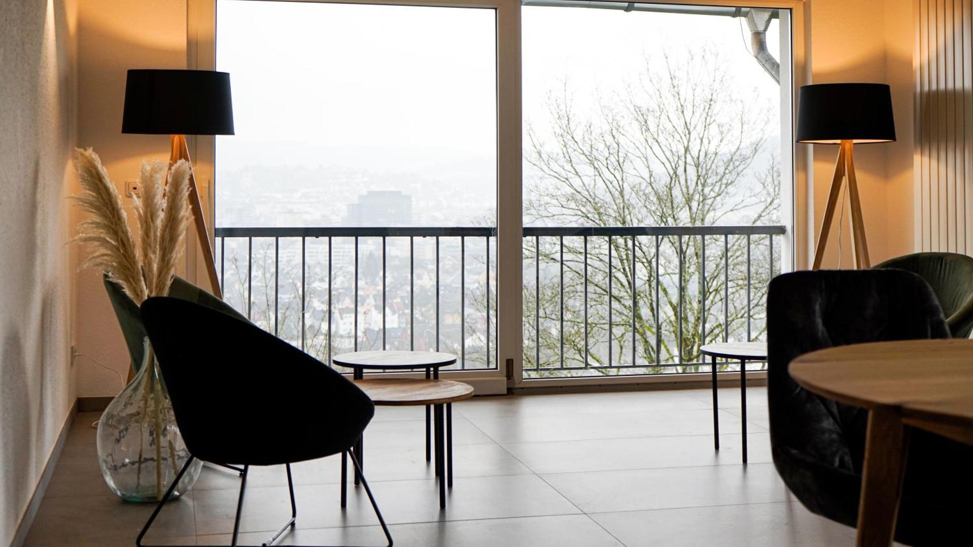 Si-View Doppelzimmer Mit Balkon Zimmer 1 - Hotel Siegen Extérieur photo